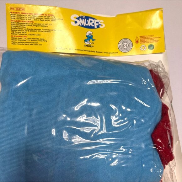 Smurfs Kids Costume Papa Smurf Medium 8-10 - Picture 5 of 5